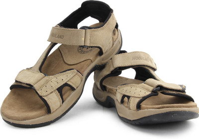 

Woodland Men Khaki Sports Sandals