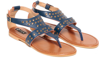 

TEN Women Blue Sandals