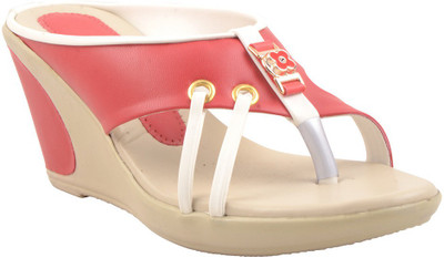 

Adorn Women Red Wedges