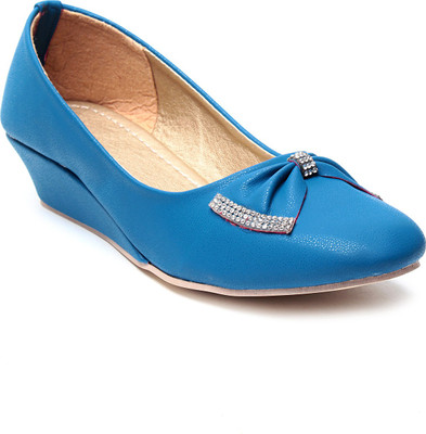 

Nell Women Blue Wedges