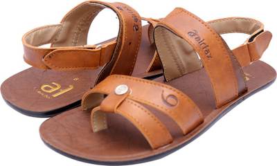 Airfax Men Tan Sandals