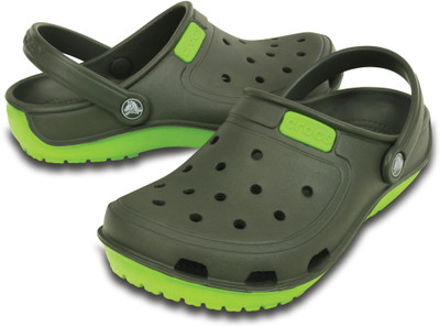 crocs dusty green