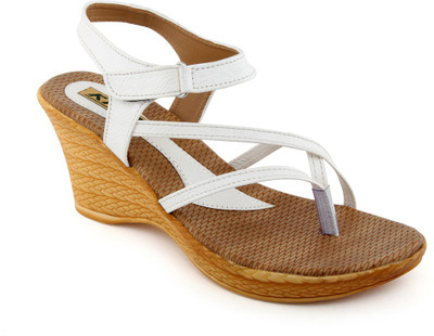 

Kielz Women White Wedges