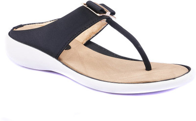 Dolphin Miles Women Black Flats