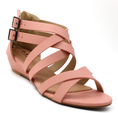 

Shuberry Women Peach Wedges