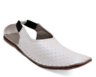 

Paduki Men White Clogs