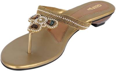 Glitz Women Antic Heels