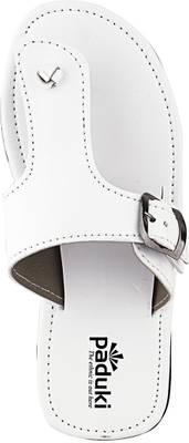 Paduki Men White Sandals