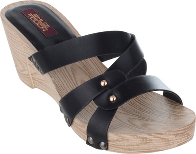 

Shuz Touch Women BLACK Wedges