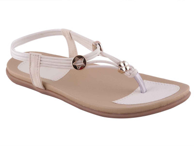 

Adorn Women White Flats