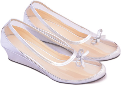 

Myra Women Silver Wedges