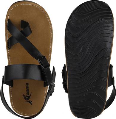Kraasa Men Tan Sandals