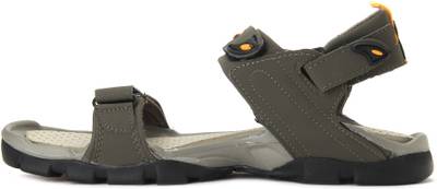 Sparx Men Olive Yellow Sandals