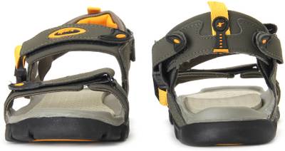 Sparx Men Olive Yellow Sandals