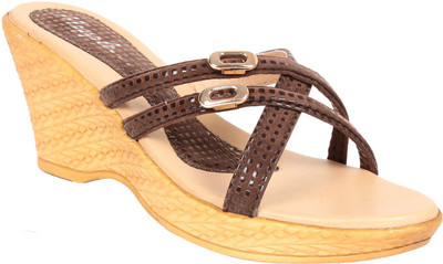 

Adorn Women Brown Wedges