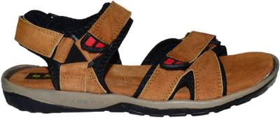 Strive Men Black Sandals