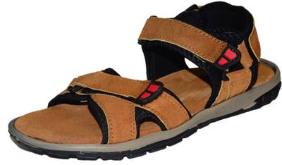 Strive Men Black Sandals