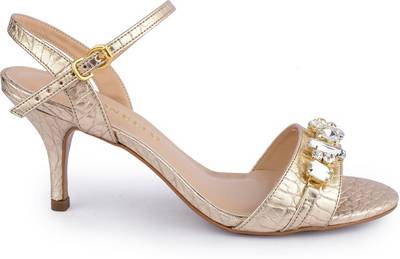 Cecconello Women Gold Heels