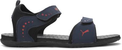 Puma Men Peacoat-High Risk Red Sports Sandals