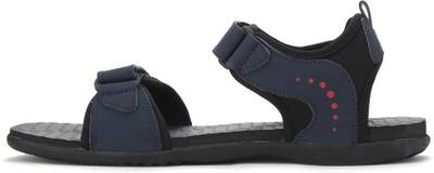 Puma Men Peacoat-High Risk Red Sports Sandals