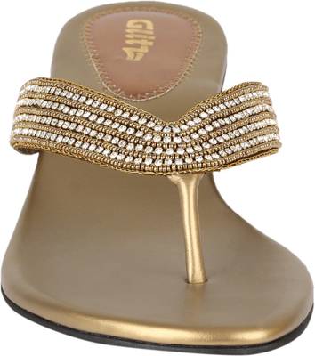 Glitz Women Beige Heels