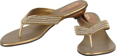 Glitz Women Beige Heels