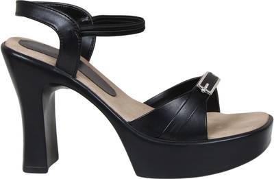 Lily Women Black Heels