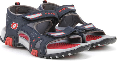 

Lotto Men Grey/Red Sports Sandals