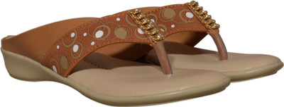 

NAV PAG Women Tan Flats
