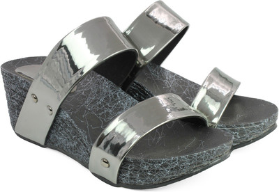 

Inc. Women GUN METAL Wedges
