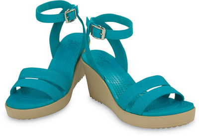 

Crocs Women Blue Wedges