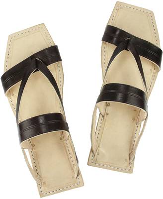 eKolhapuri Men Dark Brown Sandals