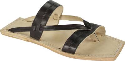 eKolhapuri Men Dark Brown Sandals