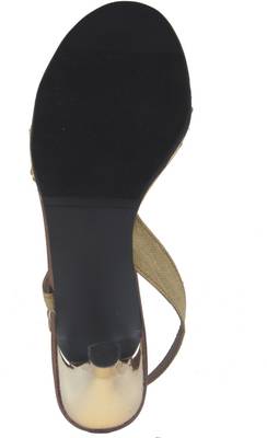 Indulgence Women Antiquegold Heels