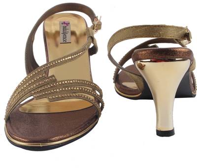 Indulgence Women Antiquegold Heels