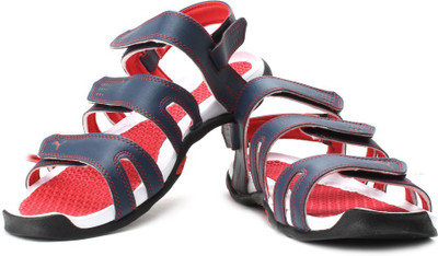 Puma Men Insignia Blue, High Risk Red Sports Sandals