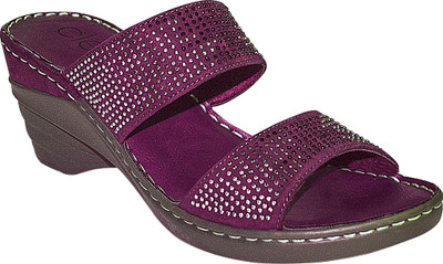 

Khadim's Women Purple Wedges