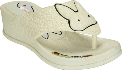 

Zachho Women Cream Wedges