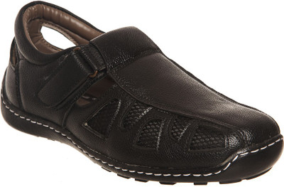 

Bruno Manetti Men Black Sandals