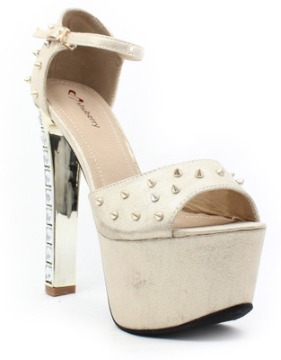 

Shuberry Women Gold Heels
