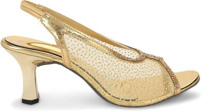 Moonwalk Women Golden Heels