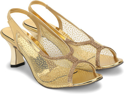 

Moonwalk Women Golden Heels