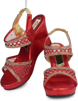 

Digni Women Red Wedges