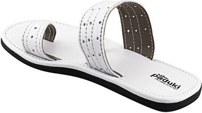 Paduki Men White Sandals