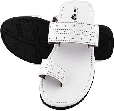 Paduki Men White Sandals