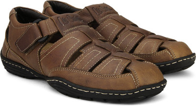 

Lee Cooper Men Tan Sports Sandals