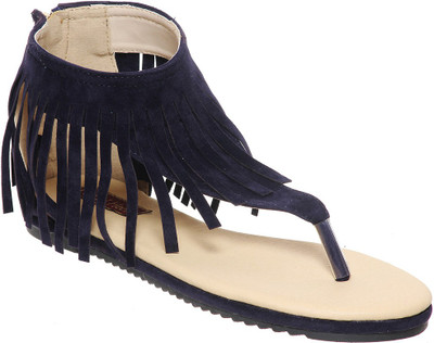 

Flat n Heels Women Navy Flats