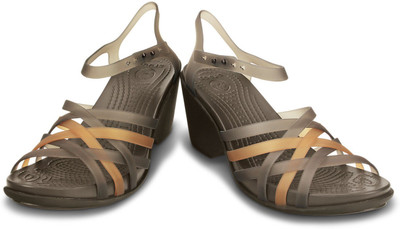 

Crocs Women Brown Wedges