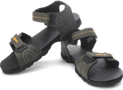 

Sparx Men Olive Yellow Sports Sandals