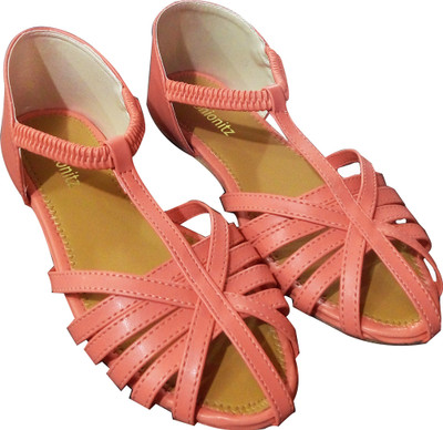

Fashionitz Women Peach Flats